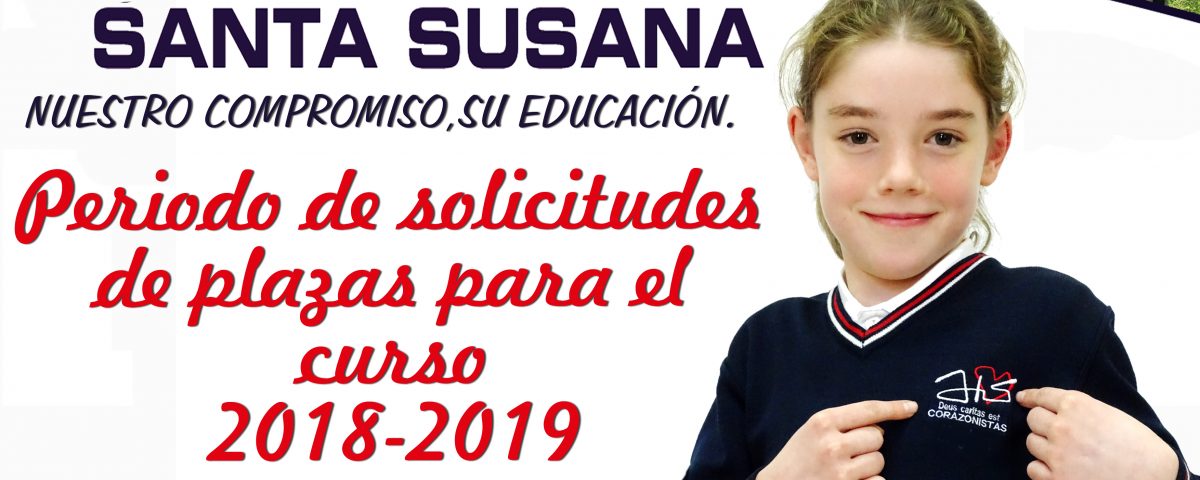 solicitud plaza curso 18-19